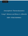 Cover: Atmospheric Thermodynamics - Oxford University Press Inc
