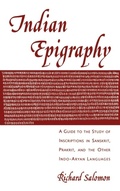 Cover: Indian Epigraphy - Oxford University Press Inc