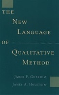 Cover: The New Language of Qualitative Method - Oxford University Press Inc