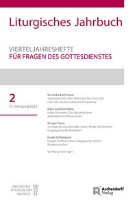 Bild: Liturgisches Jahrbuch - Aschendorff