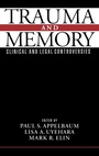 Cover: Trauma and Memory - Oxford University Press Inc