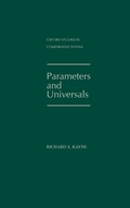 Cover: Parameters and Universals - Oxford University Press Inc