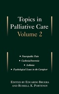 Cover: Topics in Palliative Care, Volume 2 - Oxford University Press Inc