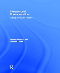 Enlarge image Cover: Interpersonal Communication - Routledge