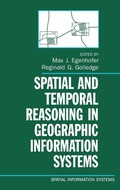 Cover: Spatial and Temporal Reasoning in Geographic Information Systems - Oxford University Press Inc