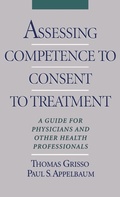 Cover: Assessing Competence to Consent to Treatment - Oxford University Press Inc
