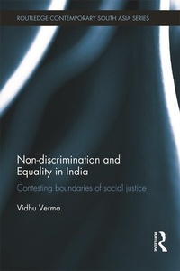Enlarge image Cover: Non-discrimination and Equality in India - Routledge
