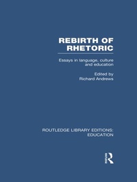 Enlarge image Cover: Rebirth of Rhetoric - Routledge