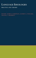 Cover: Language Ideologies - Oxford University Press Inc