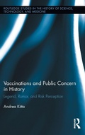 Cover: Vaccinations and Public Concern in History - Routledge