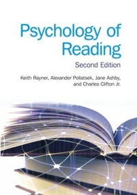 Abbildung von: Psychology of Reading - Psychology Press Ltd
