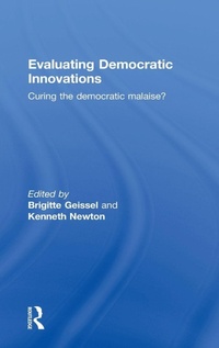 Enlarge image Cover: Evaluating Democratic Innovations - Routledge