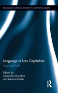 Cover: Language in Late Capitalism - Routledge