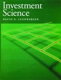 Cover: Investment Science - Oxford University Press Inc