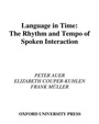 Cover: Language in Time - Oxford University Press Inc