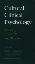 Cover: Cultural Clinical Psychology - Oxford University Press Inc