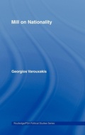 Cover: Mill on Nationality - Routledge