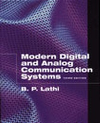 Enlarge image Cover: Modern Digital and Analog Communications Systems - Oxford University Press Inc