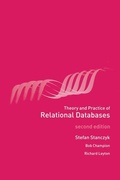 Cover: Theory and Practice of Relational Databases - CRC Press