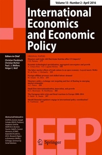 Abbildung von: International Economics and Economic Policy - Springer