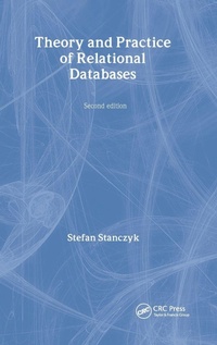 Enlarge image Cover: Theory and Practice of Relational Databases - CRC Press