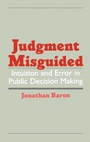 Cover: Judgment Misguided - Oxford University Press Inc