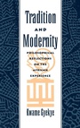 Cover: Tradition and Modernity - Oxford University Press Inc