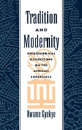 Cover: Tradition and Modernity - Oxford University Press Inc