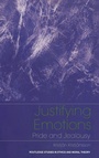 Cover: Justifying Emotions - Routledge