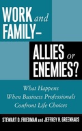 Cover: Work and Family - Allies or Enemies? - Oxford University Press Inc