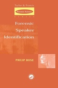 Cover: Forensic Speaker Identification - CRC Press