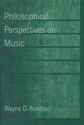 Cover: Philosophical Perspectives on Music - Oxford University Press Inc