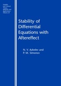 Cover: Stability of Differential Equations with Aftereffect - CRC Press