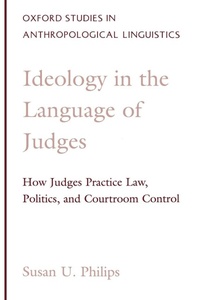 Enlarge image Cover: Ideology in the Language of Judges - Oxford University Press Inc