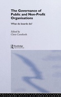 Cover: The Governance of Public and Non-Profit Organizations - Routledge