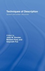 Cover: Techniques of Description - Routledge