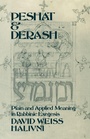 Cover: Peshat and Derash - Oxford University Press Inc