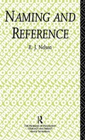 Cover: Naming and Reference - Routledge