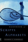 Cover: The Routledge Handbook of Scripts and Alphabets - Routledge