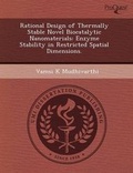 Cover: Rational Design of Thermally Stable Novel Biocatalytic Nanomaterials: Enzyme Stability in Restricted Spatial Dimensions - Proquest, Umi Dissertation Publishing