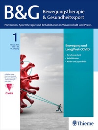 Abbildung von: B&G Bewegungstherapie und Gesundheitssport - Thieme