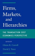Cover: Firms, Markets, and Hierarchies - Oxford University Press Inc