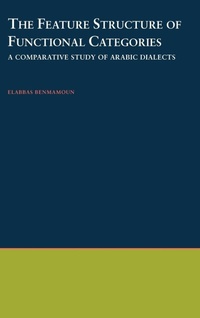 Enlarge image Cover: The Feature Structure of Functional Categories - Oxford University Press Inc
