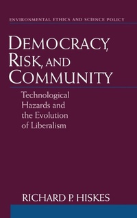 Enlarge image Cover: Democracy, Risk, and Community - Oxford University Press Inc