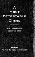 Cover: A Most Detestable Crime - Oxford University Press Inc