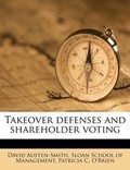 Cover: Takeover Defenses and Shareholder Voting - Nabu Press