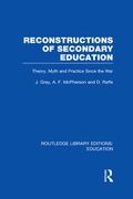 Cover: Reconstructions of Secondary Education - Routledge