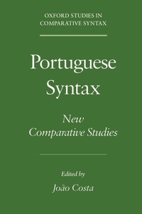 Enlarge image Cover: Portuguese Syntax - Oxford University Press Inc
