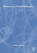 Cover: Dictionary of World Philosophy - Routledge