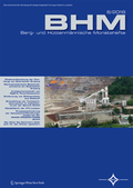 Cover: BHM Berg- und H&uuml;ttenm&auml;nnische Monatshefte - Springer